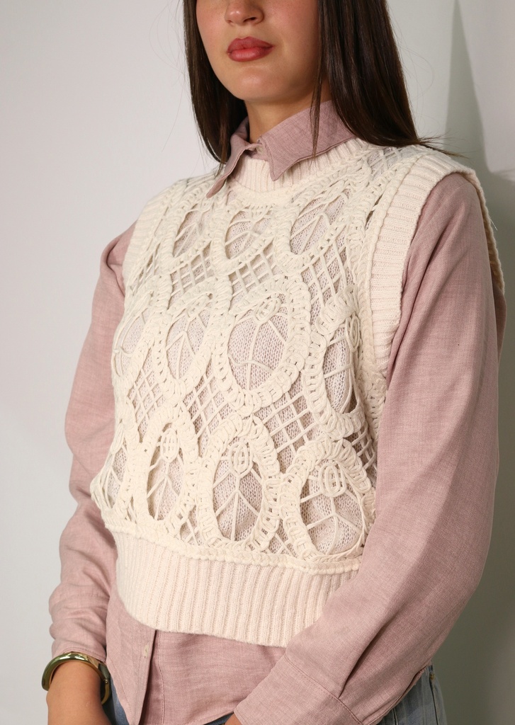 Pull Brodé