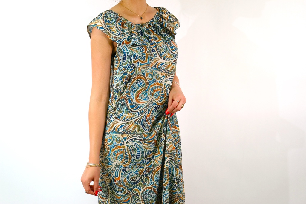Robe AMELIA bleue