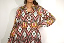 Robe ISADORA Marron vert rose