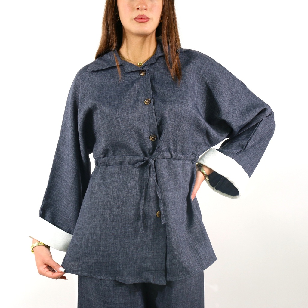 Ensemble Manchettes Gris