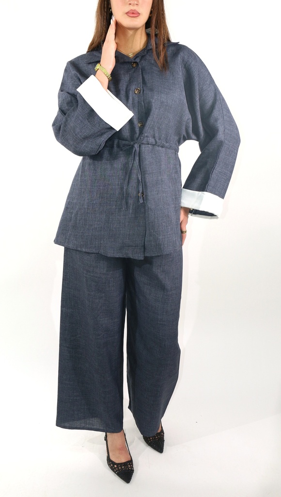 Ensemble Manchettes Gris