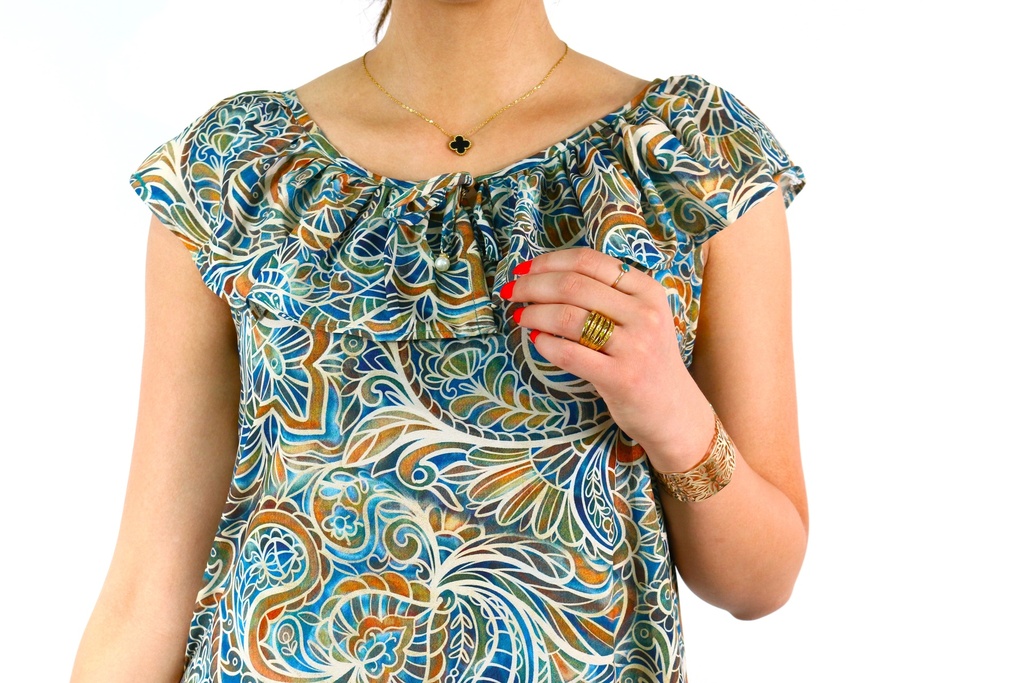 Robe AMELIA bleue