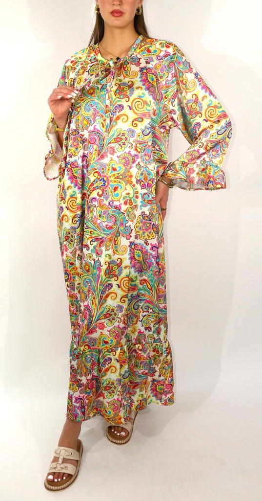 Robe Améliane Jaune