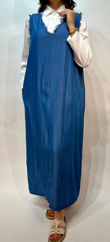 Robe en jean 