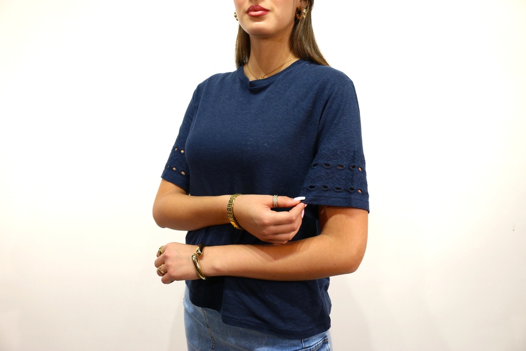 T-Shirt Bleu 