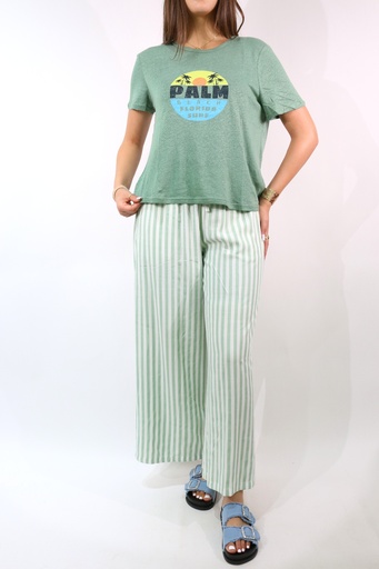 Pantalon à rayures 