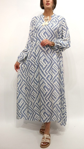 Robe Catherine Blue