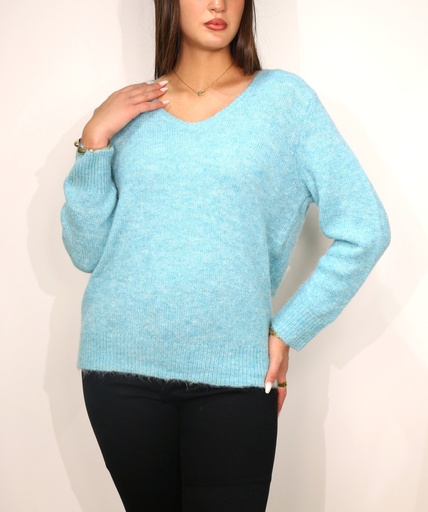 PULL LEENA Bleu ciel 