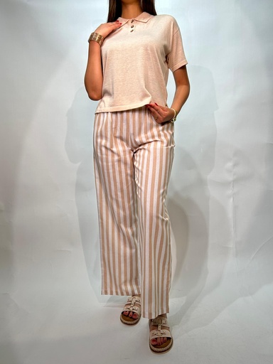 Pantalon à rayures