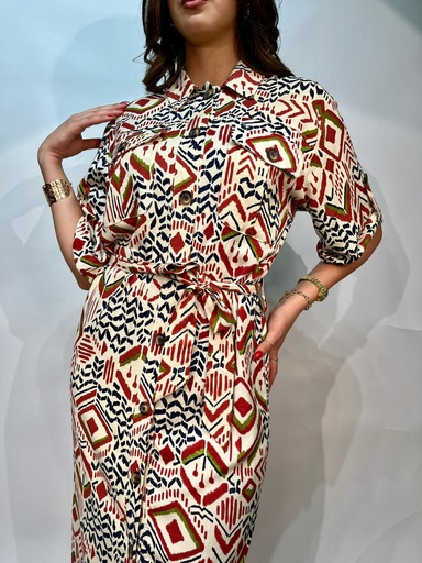 Robe imprimée 